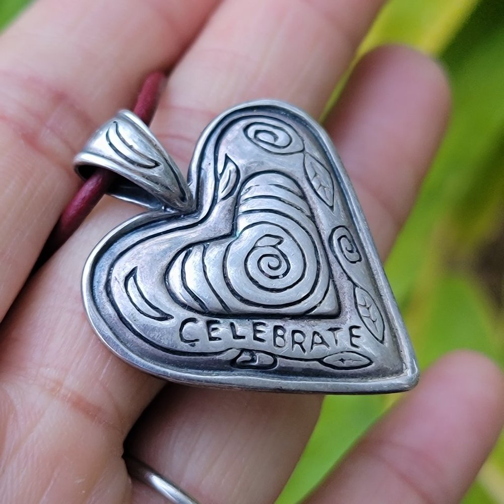 Gorgeous Vintage Designer Solid 925 Sterling Silv… - image 4